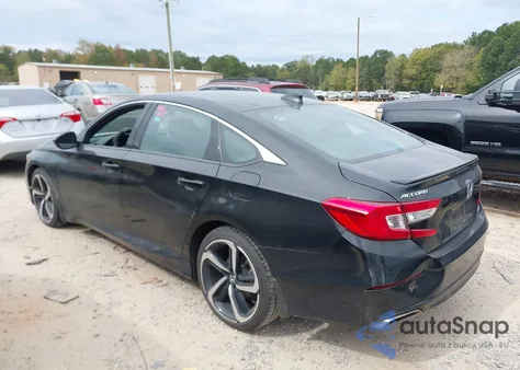 2021 Honda Accord Sport from USA, damaged, VIN 1HGCV1F38MA103254